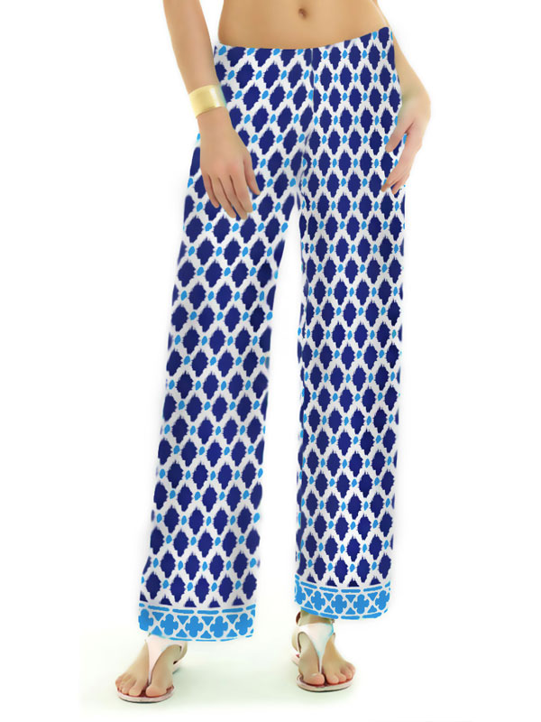 Engineered Knit Palazzo Pants Style 105B15 NB