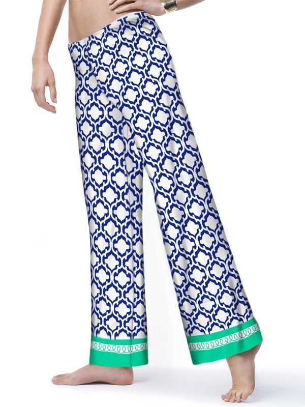 Engineered Knit Palazzo Pants Style 105Z09 NT