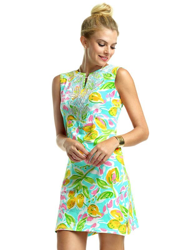 Vintage Knit Embroidered Sleeveless Dress Style 610C52 SBP