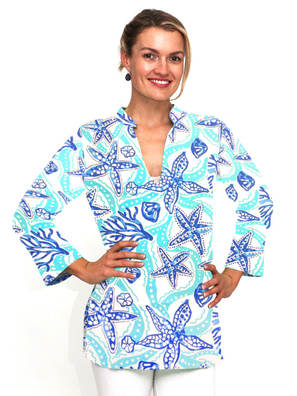 Printed Cotton Tunic Style 280C76 BS