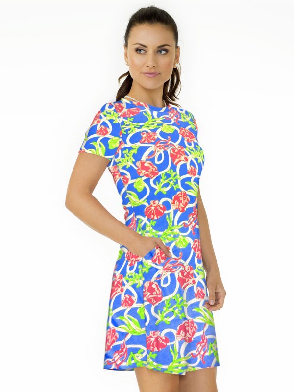 Nylon Spandex Pocket Dress Style 295D35 LBC