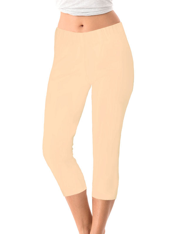 Cotton Knit Solid Dyed Capri Style 308C00 SD
