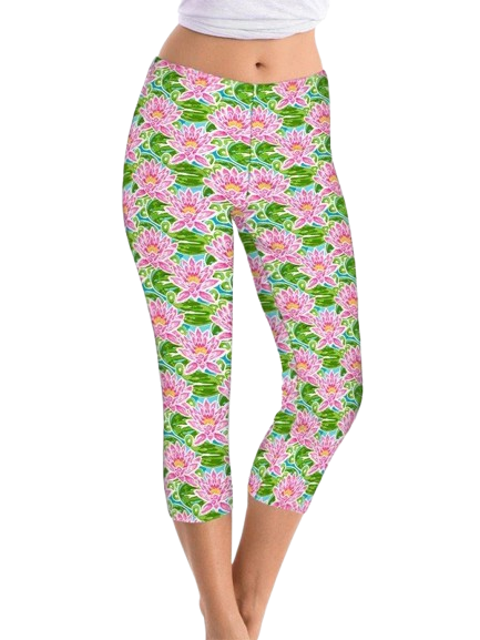 Nylon Printed Capri Style 308C69 TP