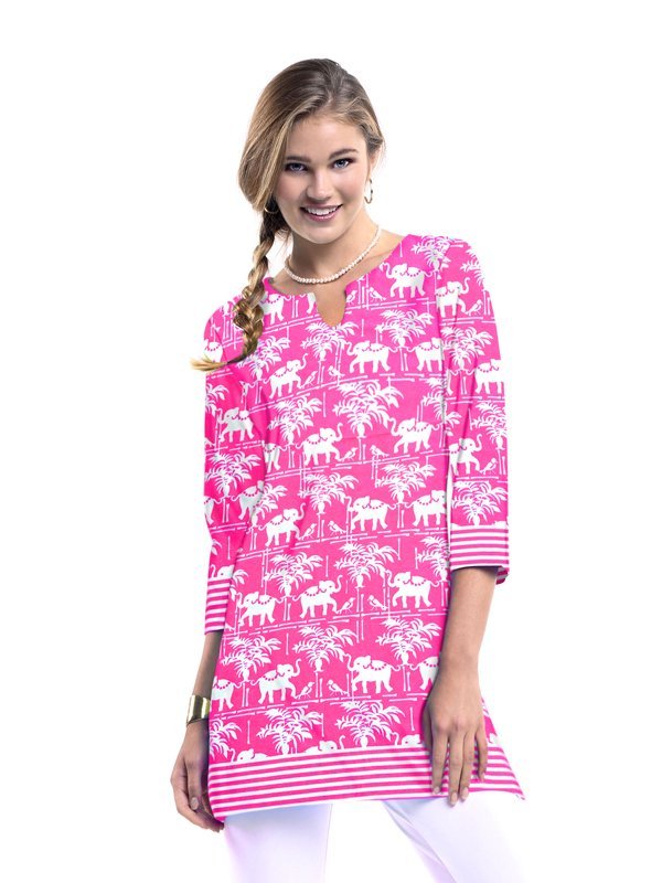 Vintage Knit Tunic Slit Neck Style 380D89 P