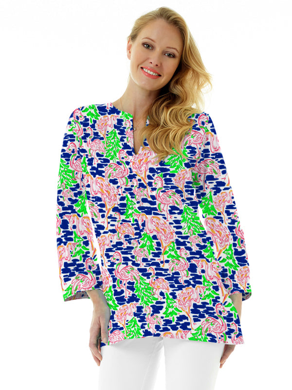 Printed Cotton Tunic Style 520D87 NM