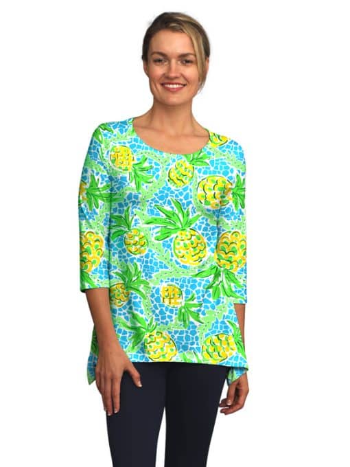Vintage Knit Round Neck Tunic Style 537C75 TL