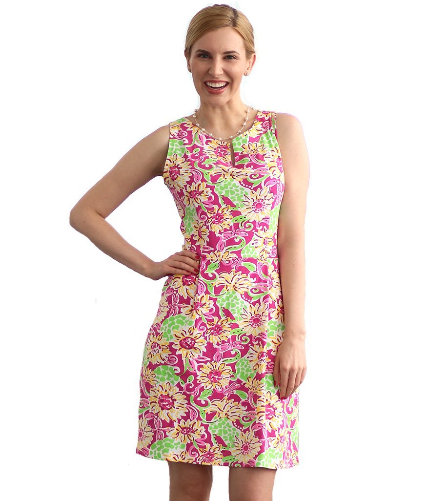 Cotton Knit Sleeveless Dress Style 353E23 PG