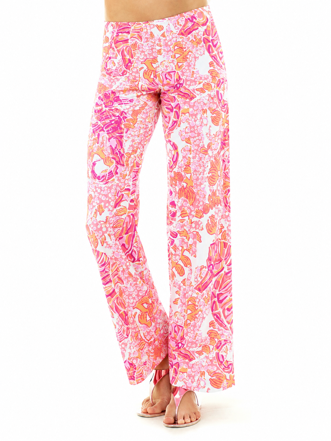 Vintage Knit Palazzo Pants Style 105D52 M