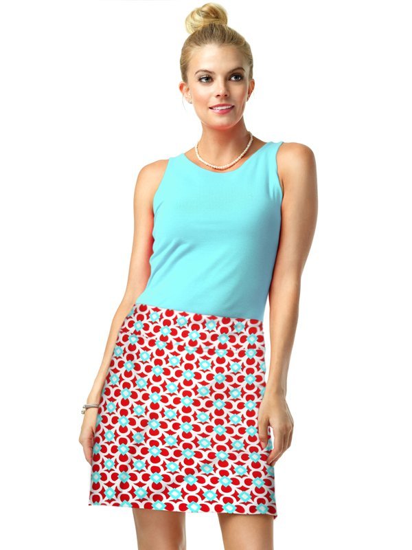 Poppy Seafoam skort, part of the matching 2 piece set