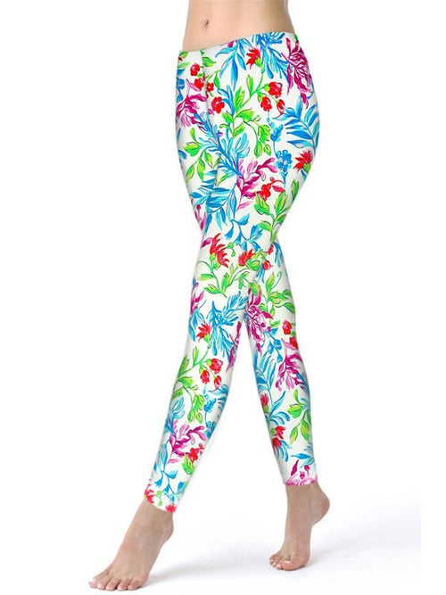 Nylon Printed Long Legging Style 310C92 BM