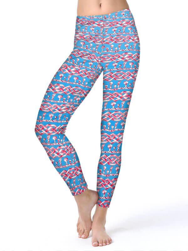 Periwinkle Pink leggings, part of the matching 2 piece set