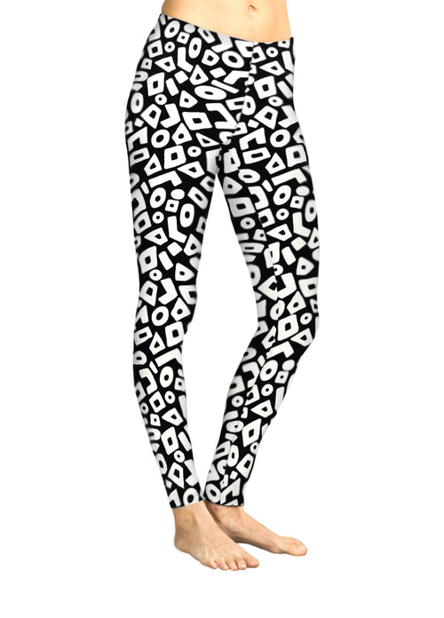 Nylon Spandex Long Legging Style 310D60 B