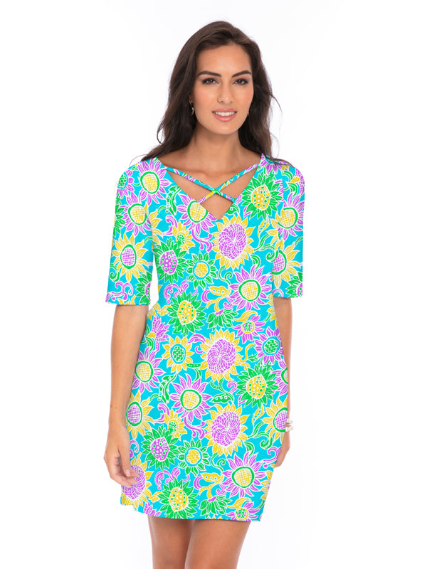 Wear Front & Back Reversible Dress Style 453E18-TM