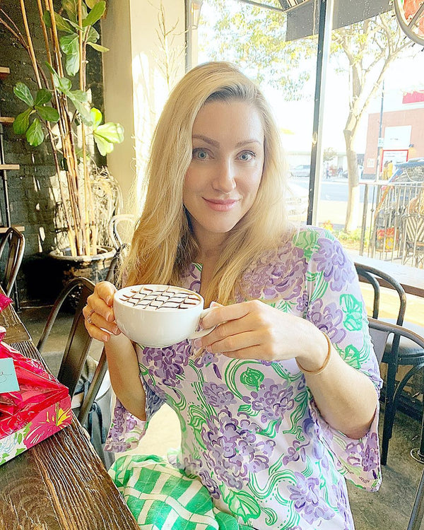 Happy customer wearing Barbara Gerwit