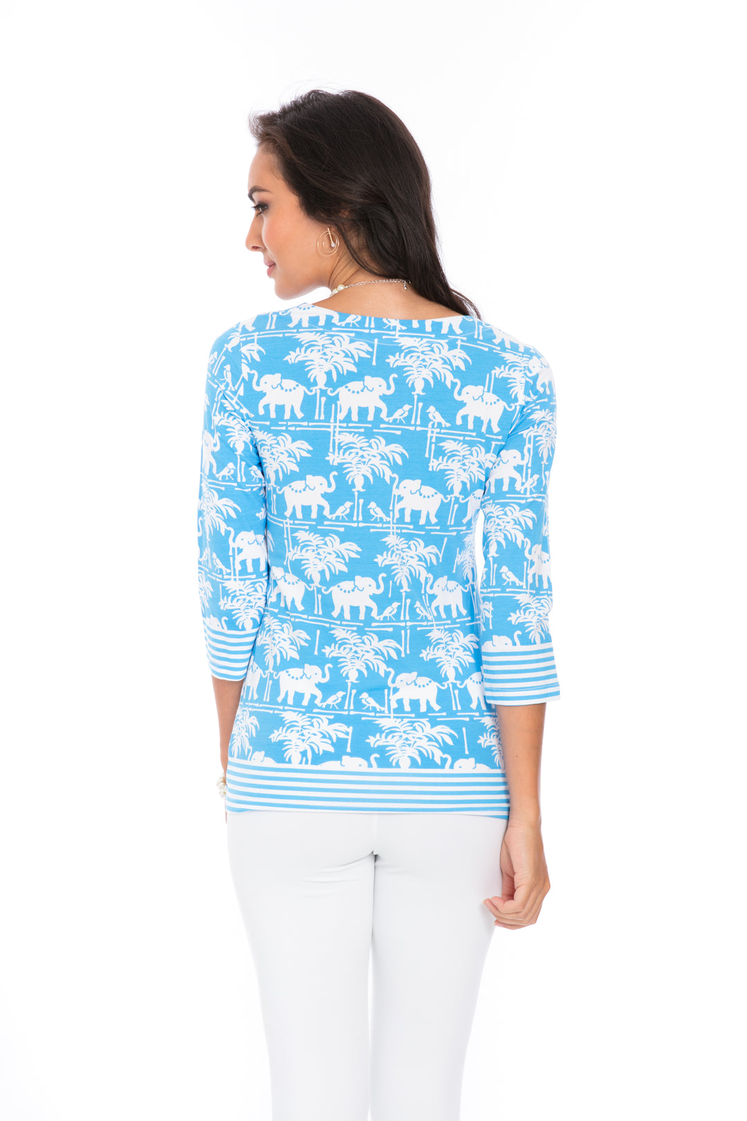 Vintage Knit Top V-Neck Style 920D89-PI