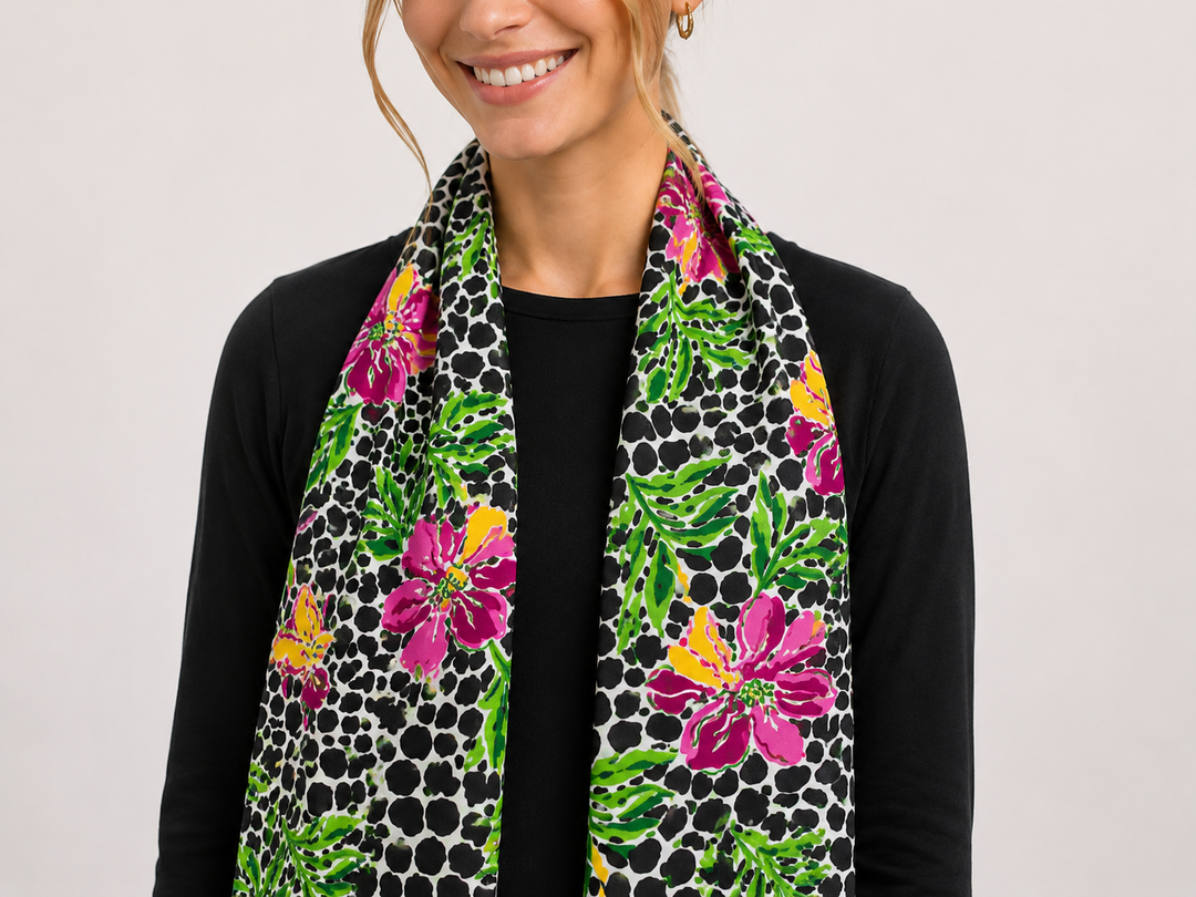 Printed Styling Scarf