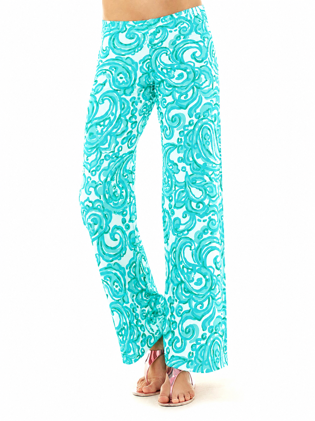 Vintage Knit Palazzo Pants Style 105C55 J