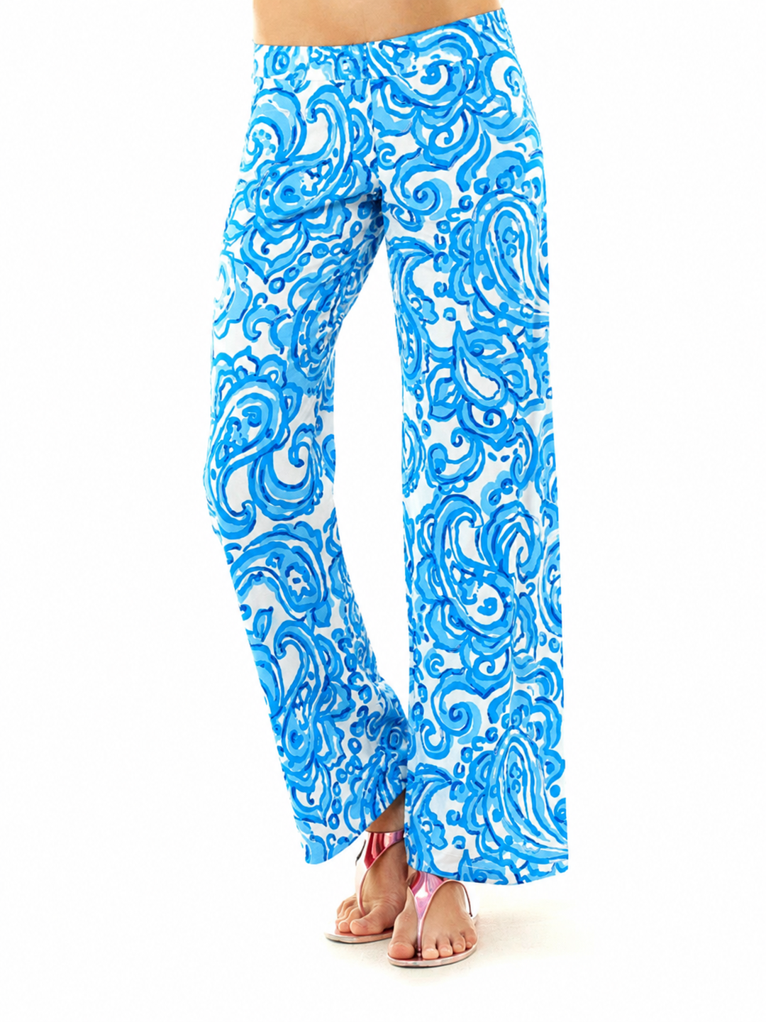 Vintage Knit Palazzo Pants Style 105C55 B