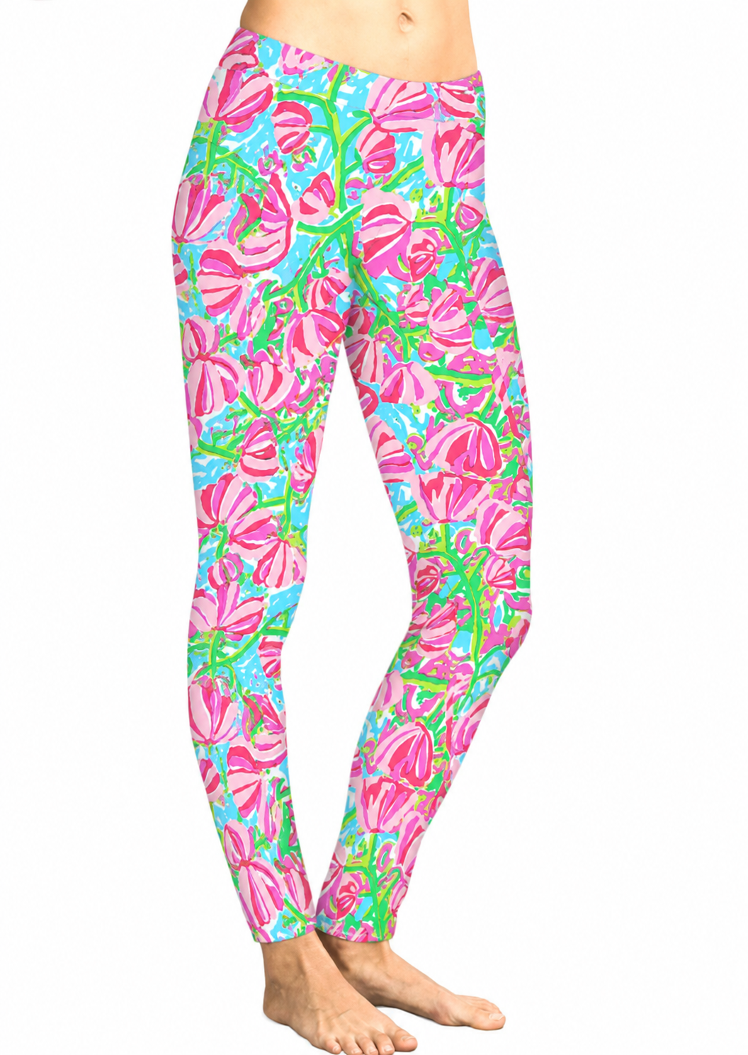 Vintage Knit Printed Long Legging Style 310D55 MP