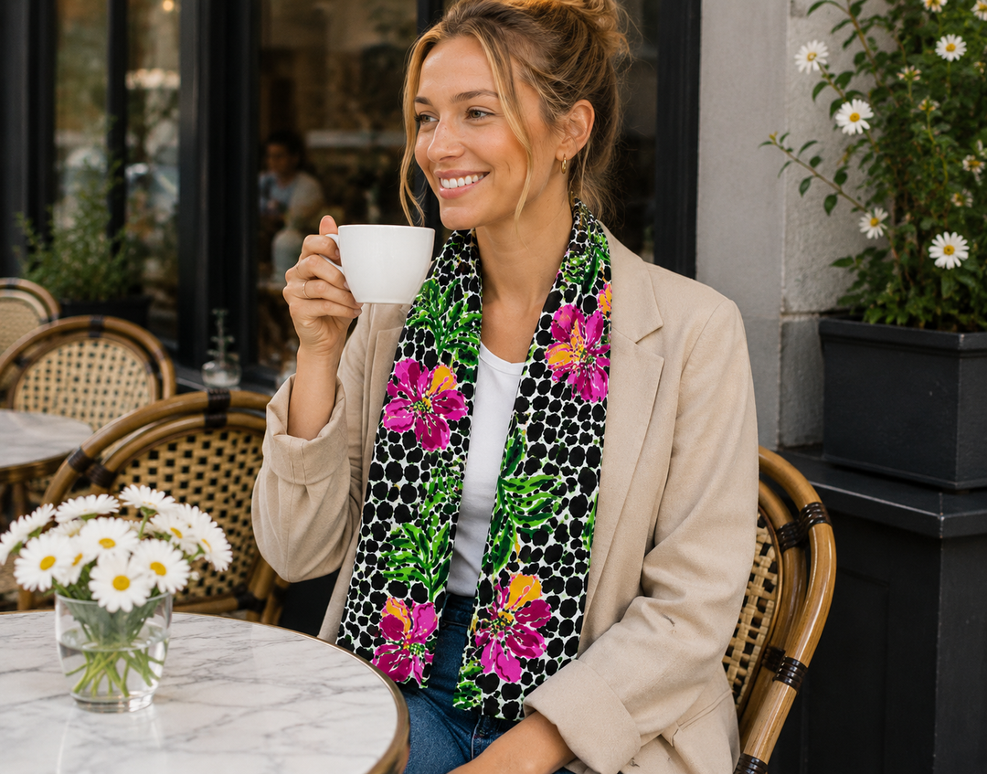 Printed Styling Scarf