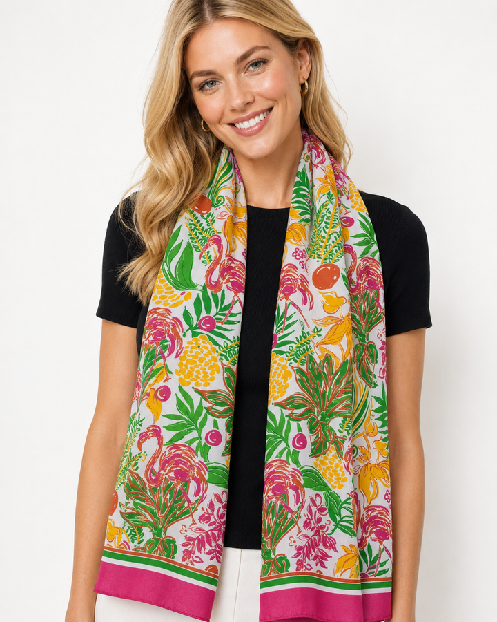 Printed Styling Scarf 2
