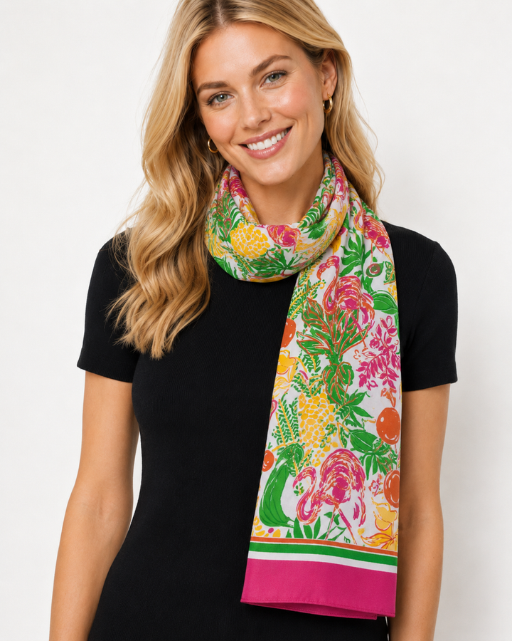 Printed Styling Scarf 2