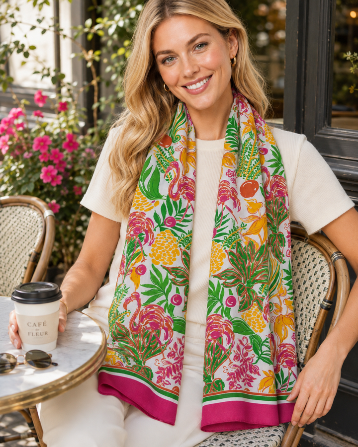 Printed Styling Scarf 2